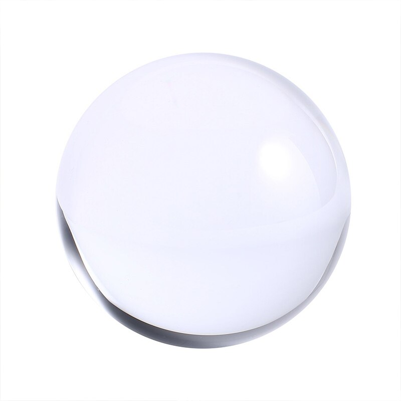 Globo de cristal para decoración del hogar, bola de cristal, soporte para fotografía, bola decorativa: 5 cm