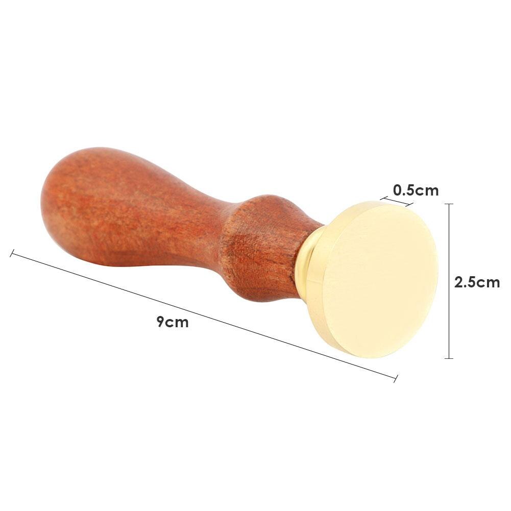 Retro Wax Seal Furnace Stove Wood Sealing Wax Spoon for Heating Wax Melting Making Wedding Invitation Scrapbook for Candle Stamp: 25mm White Paper Box