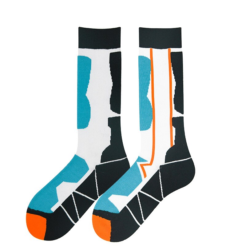 Wool Socks Outdoor Thickened Sports Ski Socks Long Tube Walking Warm And Breathable Quick Dry Socks Cycling Running Sports Socks: 15 color