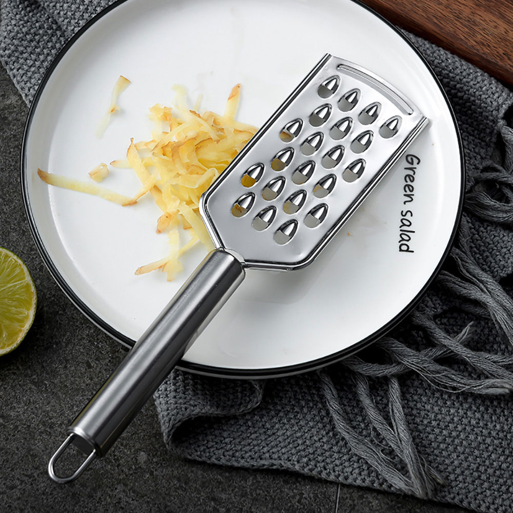 Stainless Steel Handheld Cheese Grater Multi purpose Kitchen Food Graters for Cheese Chocolate Butter Fruit Vegetable