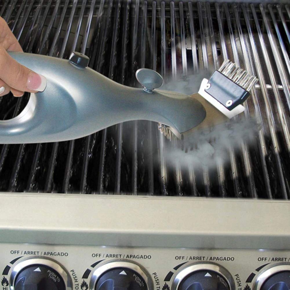 Stainless Steel BBQ Cleaning Brush Outdoor BBQ Grill Brush Barbecue Grill Cleaner Steam BBQ Accessories Cooking Tools