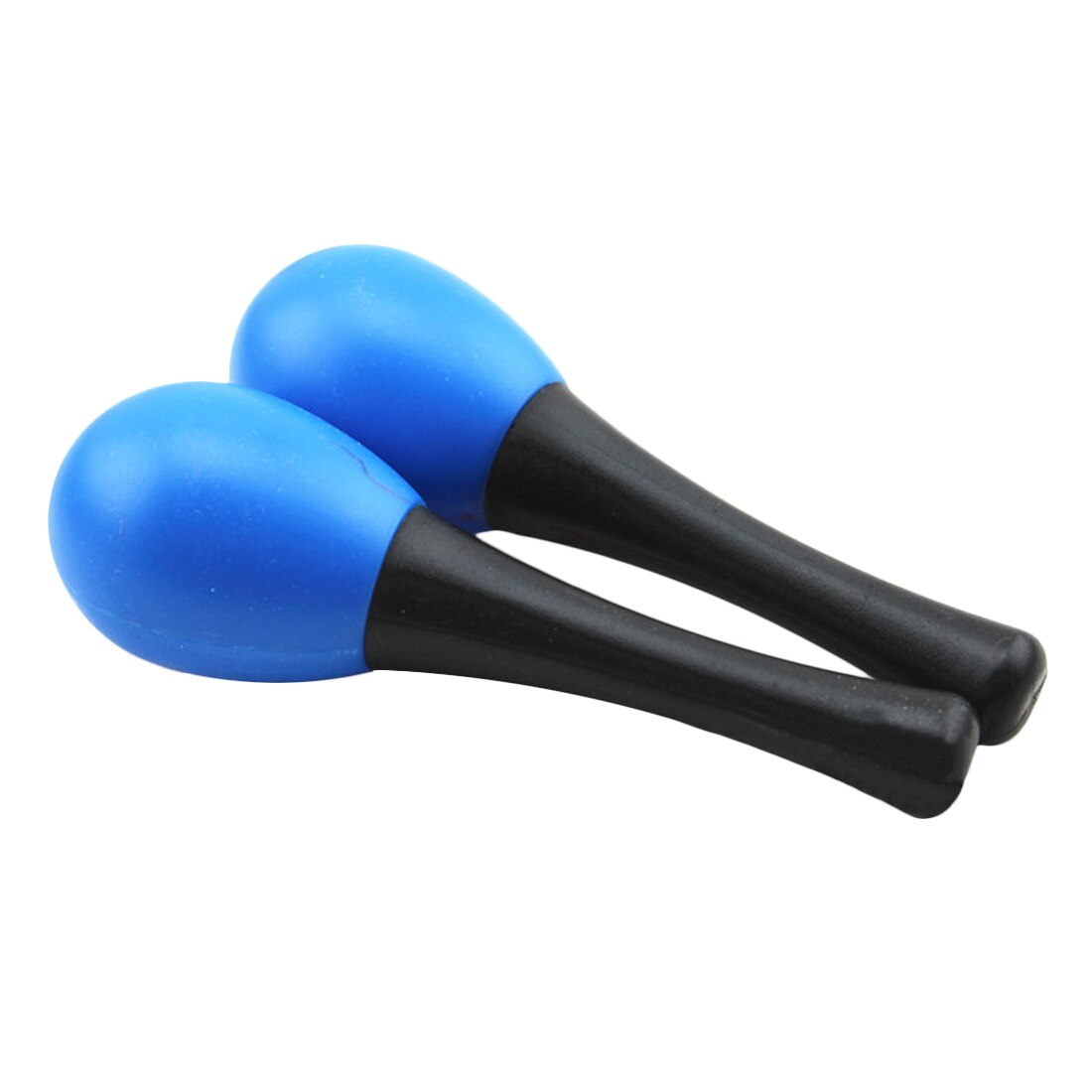4 stk plast sand hammer maraca rangle shaker børn musikinstrumenter baby lyd musik læringslegetøj til børn: Blå