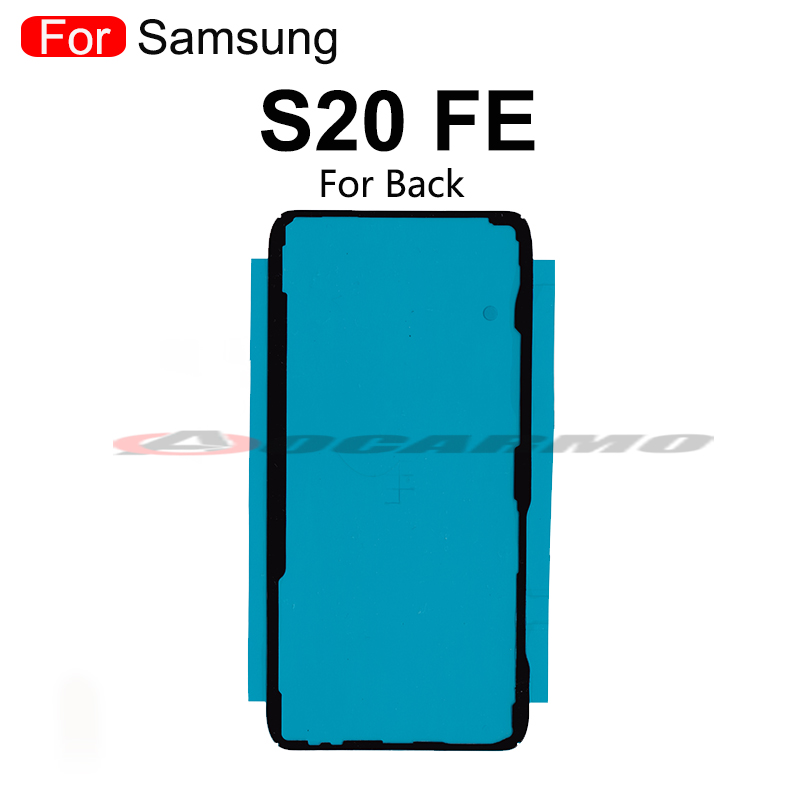 Do Samsung Galaxy S20 FE S20fe wodoodporny klej przedni ekran LCD tylna pokrywa naklejki bateria obiektyw aparatu klej naprawa części: Dark blue