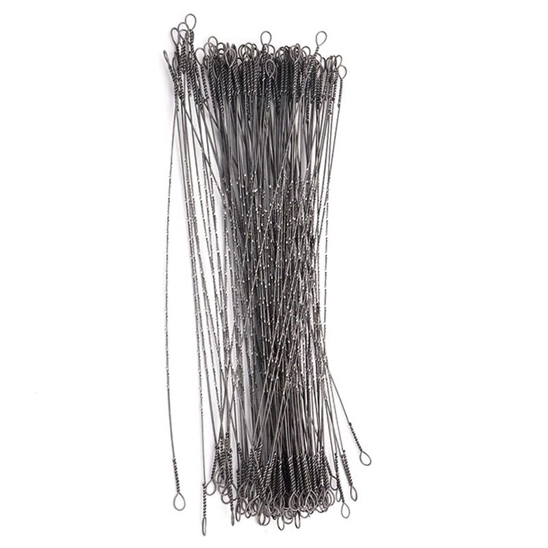 100Pcs 300Mm U-Vormige Draad Zaagblad Multi Draad Tand Houtbewerking Scroll Zaagbladen Zaagblad Hout carving Gereedschap Retail