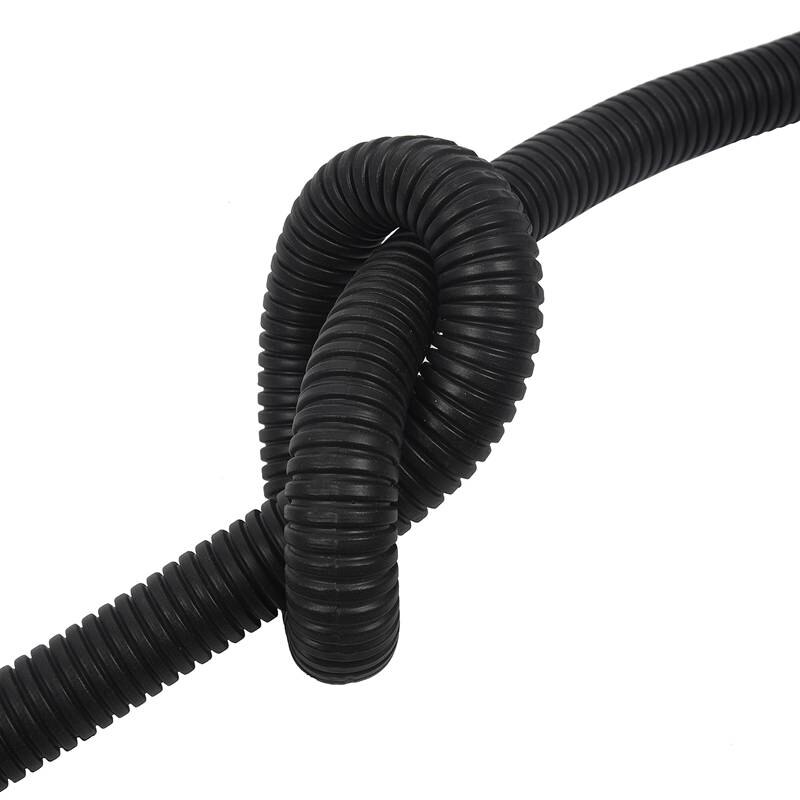 5 M 16.4ft Flexibele Geïsoleerde Zwart Polyethyleen Gegolfde Buis Tuinslang 25mm