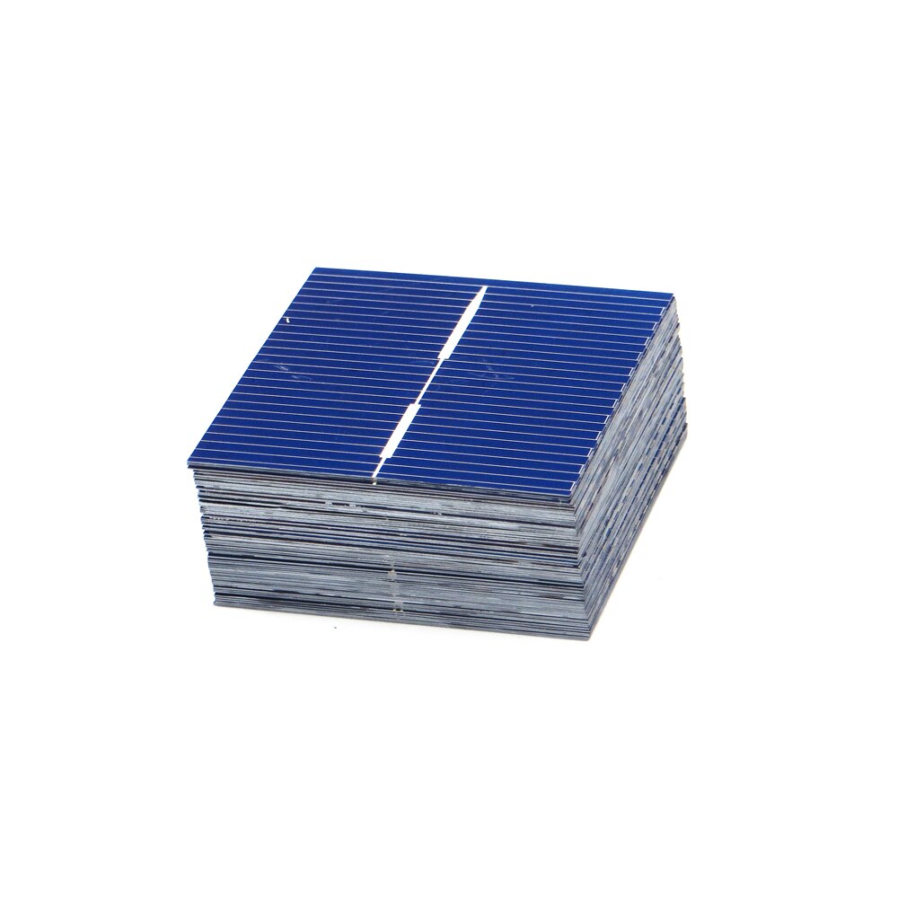 50pcs x Solar Panel Painel Cells DIY Charger Polycrystalline Silicon Sunpower Solar Bord 39*39mm 0.5V 0.25W