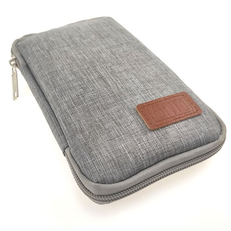 Travel Kit Small Bag Mobile Phone Case Digital Gadget Device USB Cable Data Cable Organizer Travel Inserted Bag Storage Bag