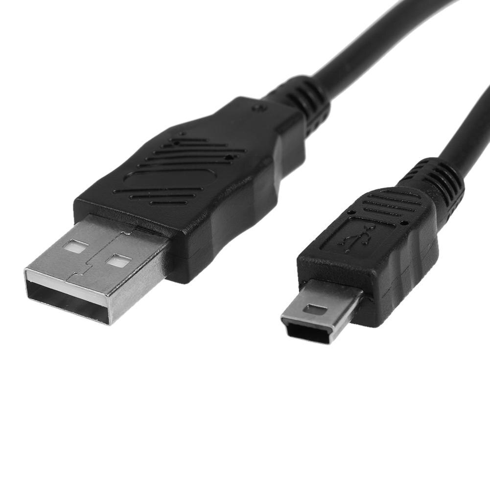 mini usb 2.0 havn frakt datakabel bilder video dataoverføringe lader kabler ledningsledning til kanon kamera serie 1m