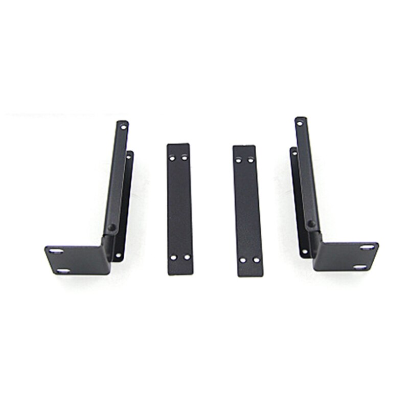 Metalen Rek Montagebeugel Antenne Verlengkabel Rack Kits Voor Shure Slx Draadloze Ontvanger SLX4 BETA58A SM58 Draadloze Mic: 2 SLX4 Bracket Rack