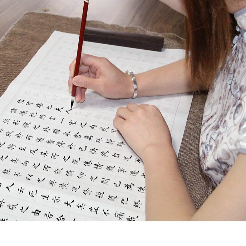 Chinese Copybook LiuGongquan Brush Pen Calligraphy Copybook Regular Script Chinese Character Practice for Beginners