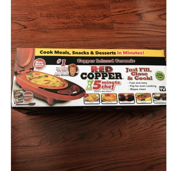 Electric Frying pan electric bake pan double-sided automatic Pancake maker Snack maker carton