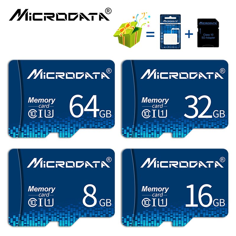 Micro SD Card 4gb 8GB 16GB 32GB 64GB 128gb 256gb Memory Card C 10 Mini SD Card SDHC SDXC TF Card with SD adapter