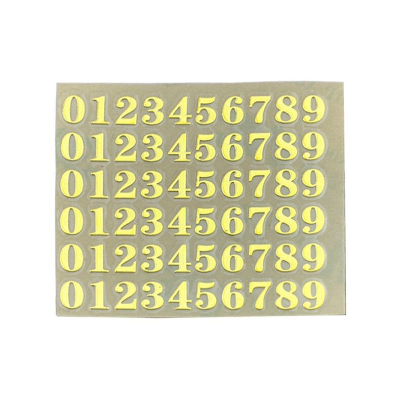 Gold/Silver Alphabet Glitter Epoxy Resin Metal Decorative Stickers English Letters Numbers UV Epoxy Resin Fillings Filler: 11