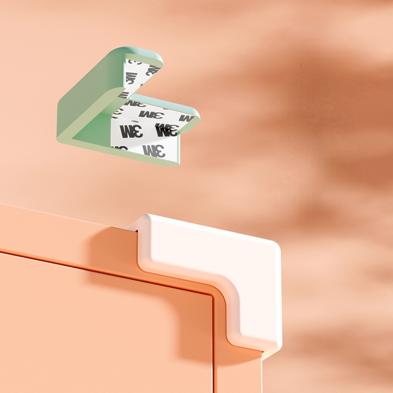 1Pc L T Shaped Babies Coffee Table Corner Protection Cover Children Desk Cupboard Corner Anti-collision Silicone Guards Pad