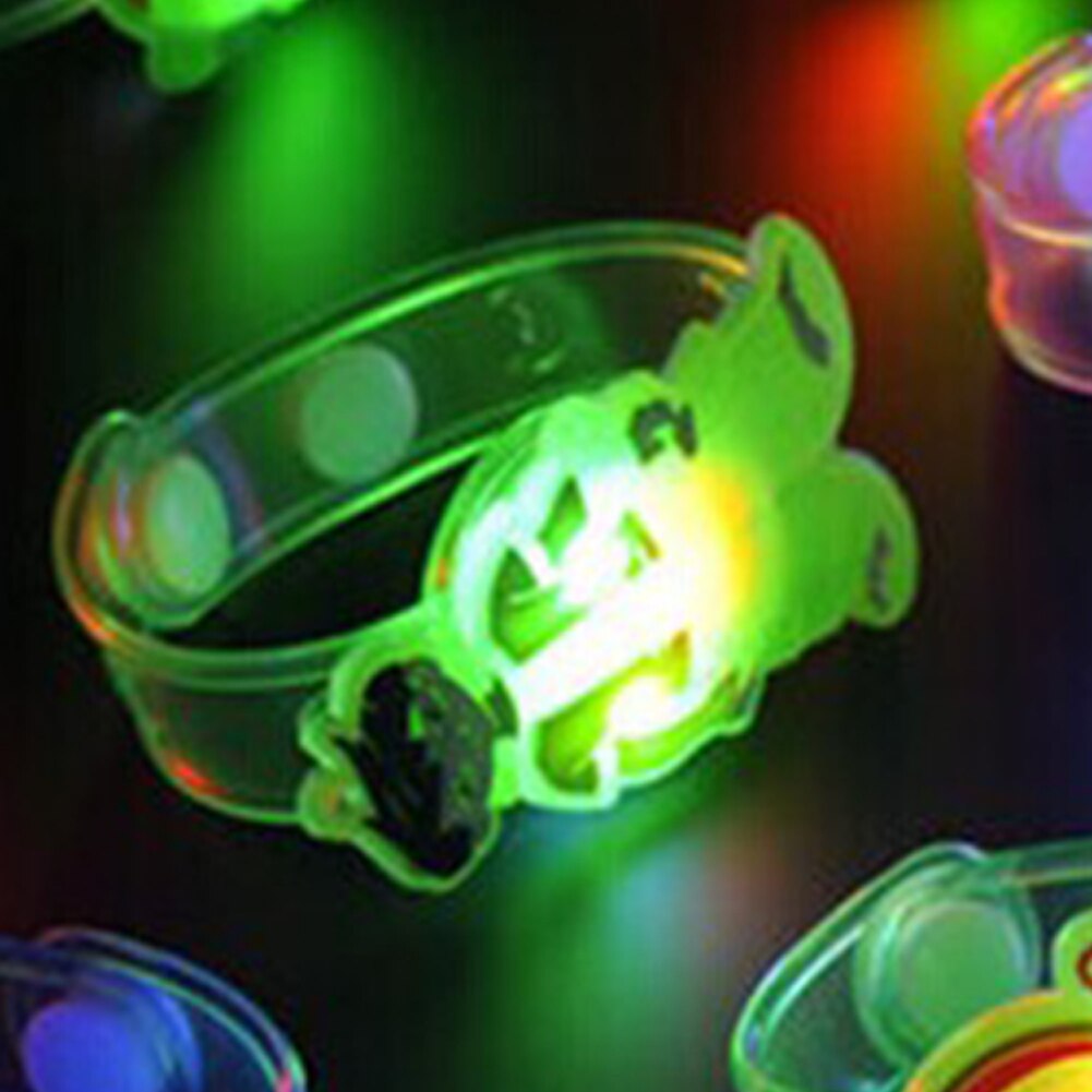 NEUE freundlicher LED Spielzeug Blinklicht LED Armbinde Einstellbar glühend Armbinde Party