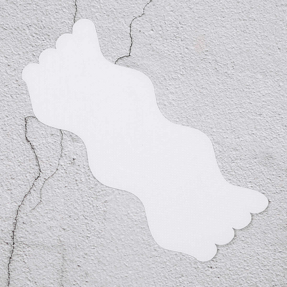 24Pc Bathroom Safety Stickers Antislip Transparent Wave Shaped Bathtub Strips Soft PEVA Bath Shower Treads Non Slip Floor Decals