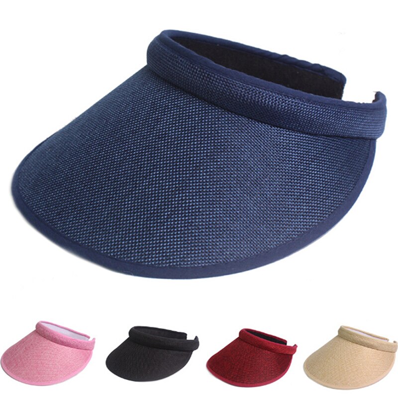 Zomer Strand Zonneklep Dames Stro Brede Rand Zonnehoed Cap Meisje Kids Hoeden Vrouwen Caps Chapeu Paille Femme Zonnehoed voor Vrouwen