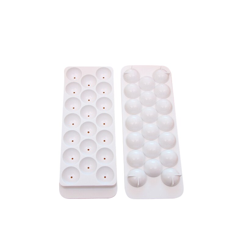 Ice Cube Tray Stackable Ice Cube Mold for Whiskey Cocktail Whiskey Ice Cubes Ice Cube Maker Ice Ball Mold: 20
