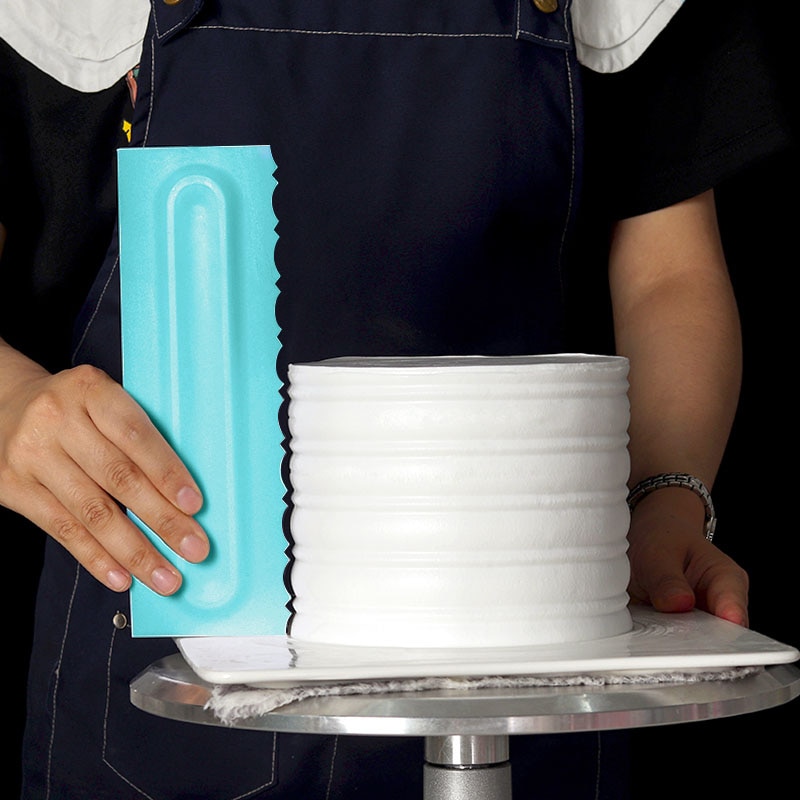Herramientas de decoración de pasteles multiestilo, raspador de pastel de Fondant, espátula de pastel de plástico más suave, herramientas de cocina para hornear, accesorios