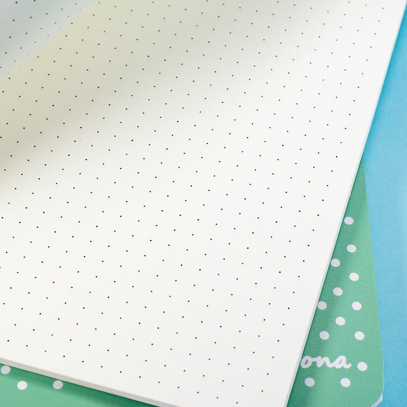 punktum Nett kule notisbok skrivesaker bok mykt omslag prikkete tidsskrift bujo