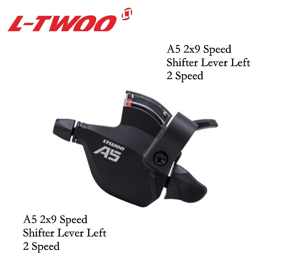 LWTOO A5 2x9 3x9 Speed Trigger shifter lever for MTB Mountain bike fat bike 18S 27S bicycle 2 speed 3 speed 9 speed deraillleur