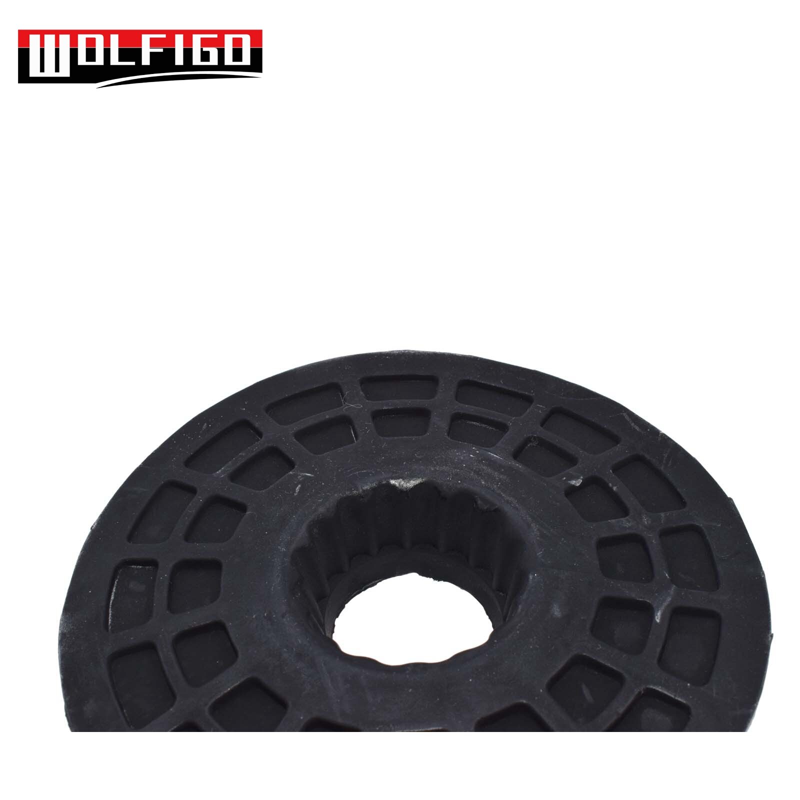 WOLFIGO 1 ud./2 uds. para Saab 9-3 2003 almohadilla de resorte de bobina soporte trasero superior 4 24 761,424761,90538496