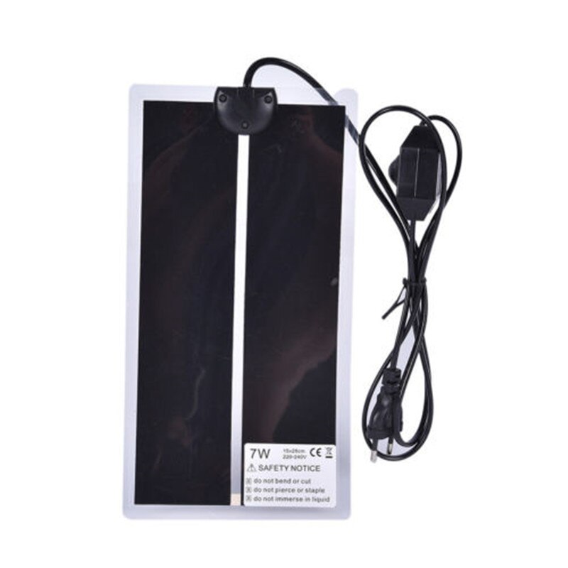 Heat Mat Reptile Brooder Incubator Heating Pad Warm Heater Pet Supply 5W 7W 14W