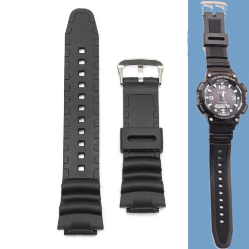 Horlogeband 18Mm Originele Horloge Band Voor Smart Sgw 300H Sgw 400H Sgw 300 Sgw 400 Zwart