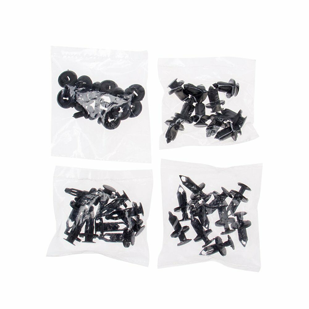 40pcs Automotive Universal Fxed Plastic Buckle Car Body Bumper Push Pin Rivet Retainer J99