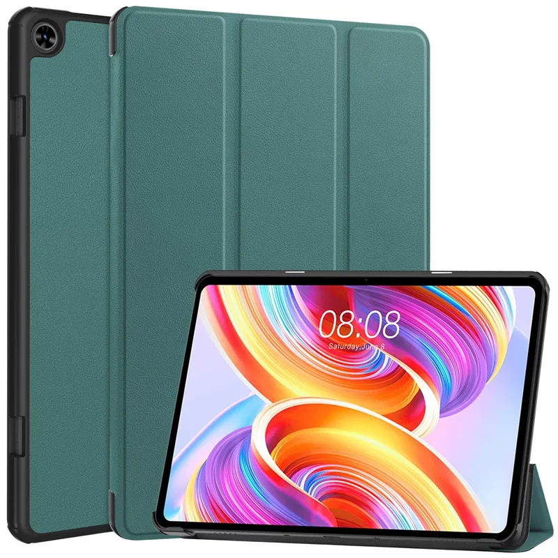 Teclast T50 tablet beschermhoes duurzame plastic drievoudige hoes voor tablets e-books compatibel verschillende apparaten: WHITE