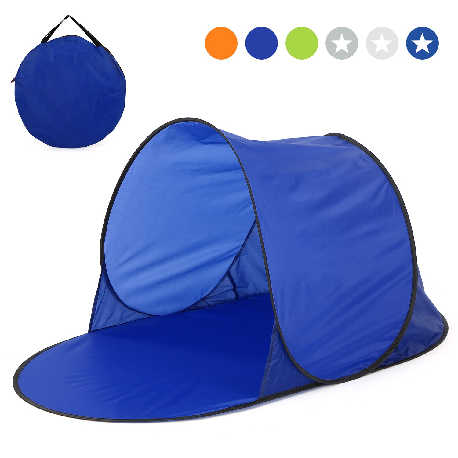 Tragbare Baby Strand Zelt Pop-up Zelt Sommer Meer Sonne Heime Garten Outdoor Camping BBQ Wasser-beständig Zelt outdoor Beachcanopy: Blue