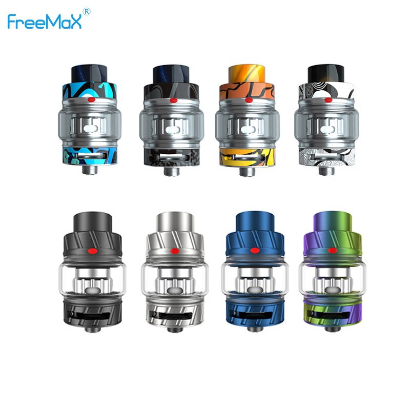 Original Freemax Fireluke 2 Subohm Tank 2ml/5ml Capacity with TX1 & TX2 mesh coil slide-to-open top fill vs Mesh Pro Tank