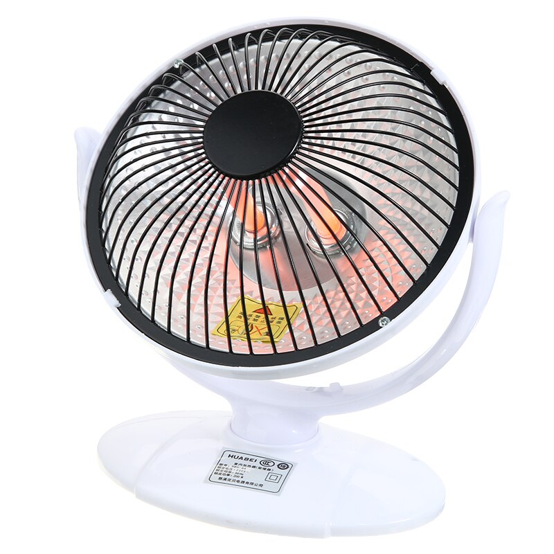 1Pc 6" 200W Mini Electric Heater Fan Winter Air Warmer Silent Desk Home Heating Electric Warm Air Fan Office Room Heaters