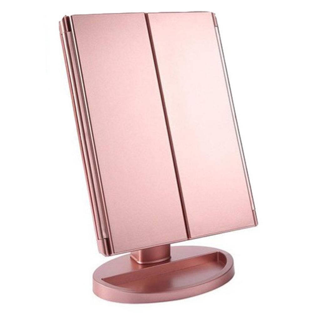 Touch Screen Makeup Mirror with 22 LED Light 1X/2X... – Vicedeal