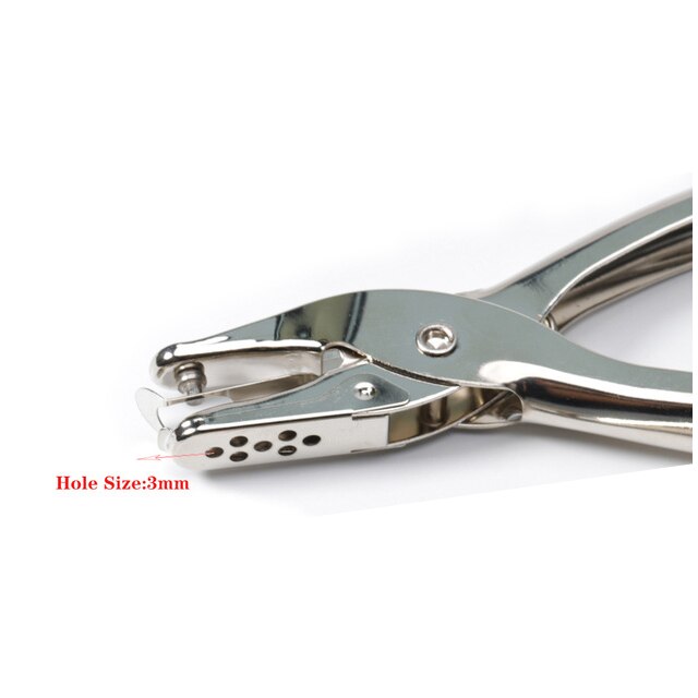 Metal 2/3/5/10Pcs Metal Ring Binder 15 - 80mm DIY Albums Loose-leaf Book Hoops Opening Office Binding Supplie Photo Album: 3mm hole puncher