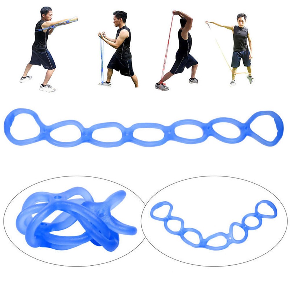 Gummibänder Sport 2 Pcs Yoga-Gurtband Widerstandsband Männer Und Frauen  Fitness übungsband In Form Einer 8, image size:1001x1001