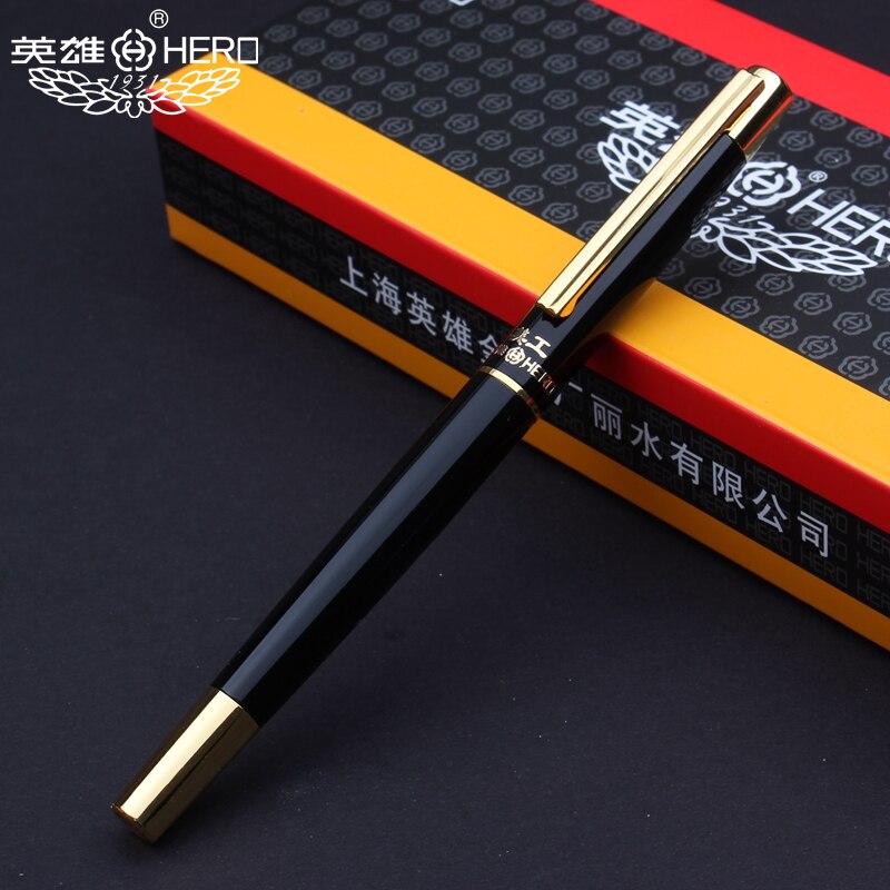 HERO 285 Fountain Pen Curved Tip Calligraphy Fountain Pen Drawing Sketch Pen 1PCS
