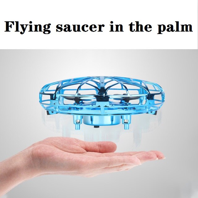Vier As Uav Hand Multi Persoon Interactieve Intelligente Vliegende Schotel Gebaar Sensing Voertuig Ufo