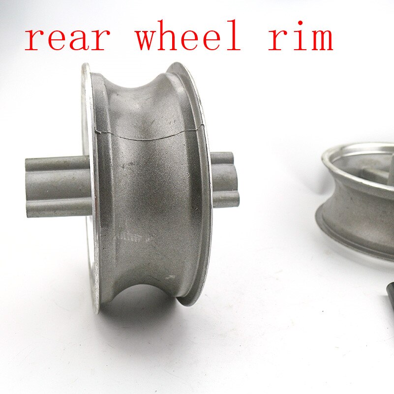Good Mini Moto Pocket Bike Aluminum Wheel 110/50-6.5 and 90/65-6.5 Front and Rear Hub for Pocket Bike 47cc 49cc