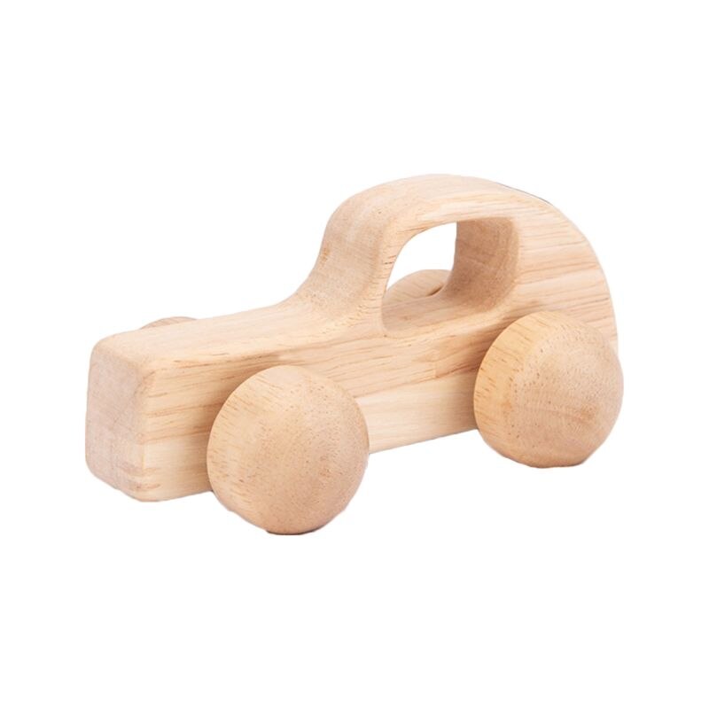 Baby Teething Wooden Car Educational Blocks Teether Infant Grasping Chewing Toys: H