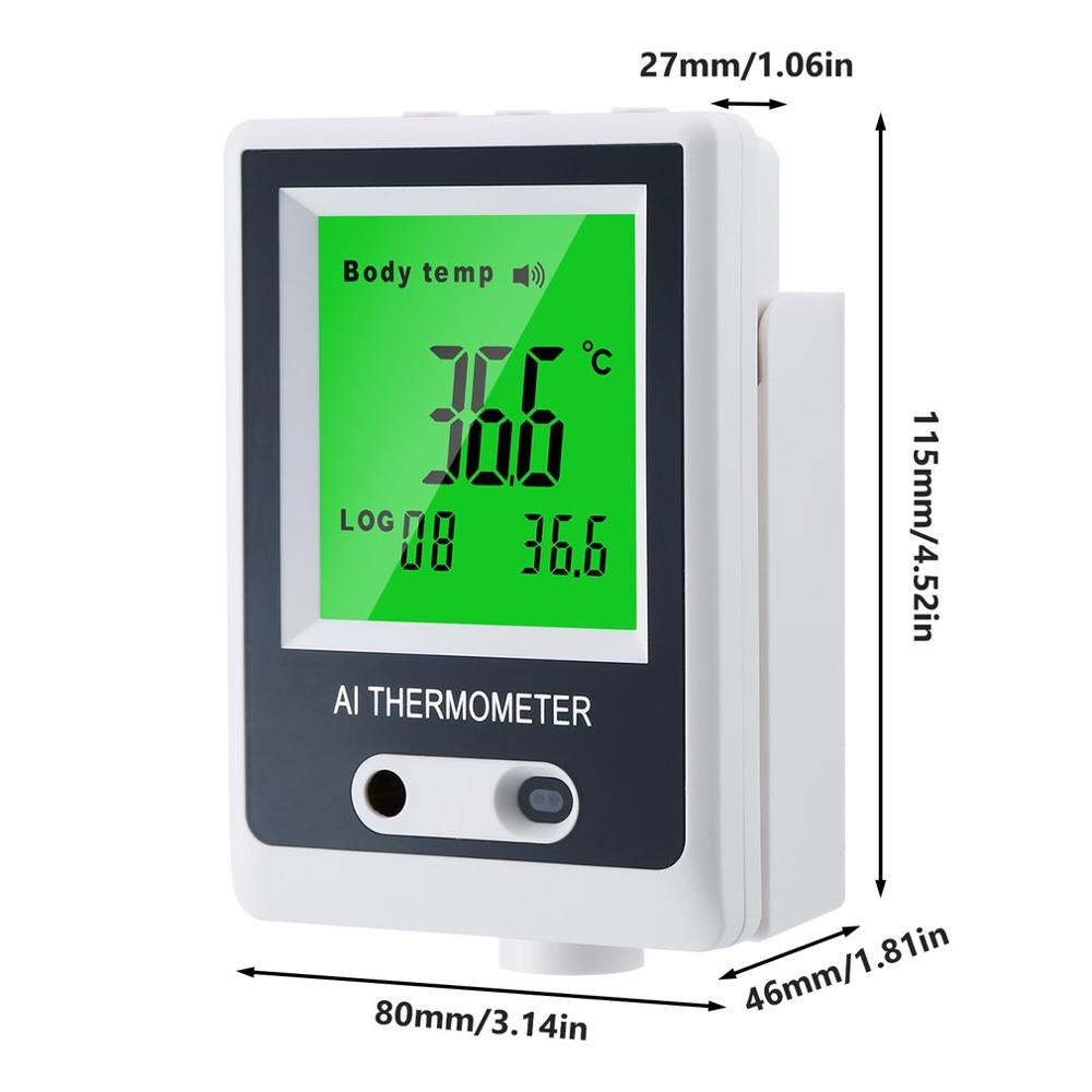 Non-contact Infrared Temperature Sensor, Wall Mounted Forehead Thermometer, Automatic Body Temperature,Smart Sensor