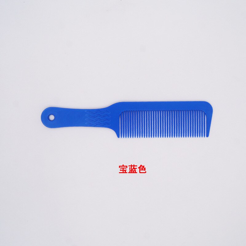 Peine Antiestático de carbono para peluquería 3D, Mango antideslizante, para peluquero: Combed Blue