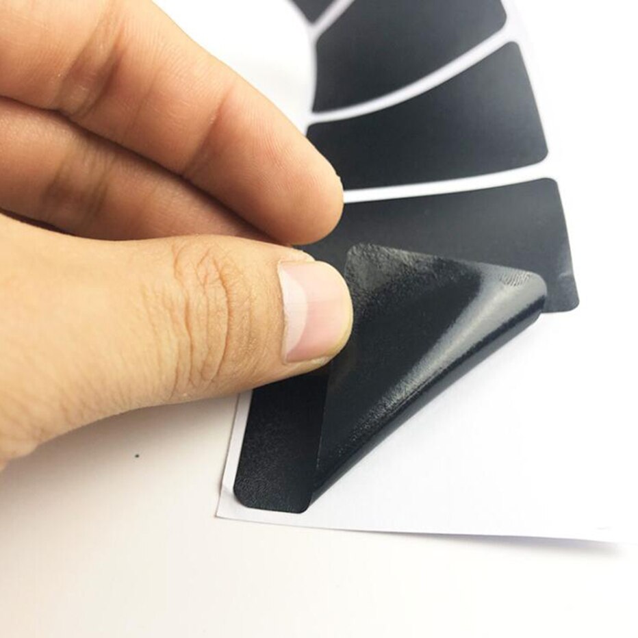 Etiquetas de pizarra reutilizables, pegatinas impermeables para tarros contenedores, botellas Mason, pizarra, 150 Uds.