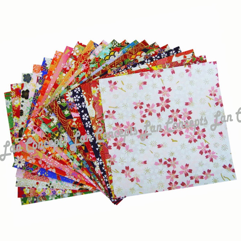 14X14cm Japanse Origami Papier Washi Papier Chiyogami Papier Yuzen Papier Voor Diy Ambachten Scrapbook-200 Stks/partij Gemengde Ontwerpen