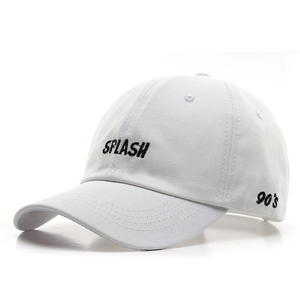 FS 2022 modisch Lila Beige Baseball Kappe Für Männer Frauen Koreanische Snapback Hüfte hüpfen Kappen Streetwear Trucker Hütte Gorras femme: Weiß Baseball Deckel