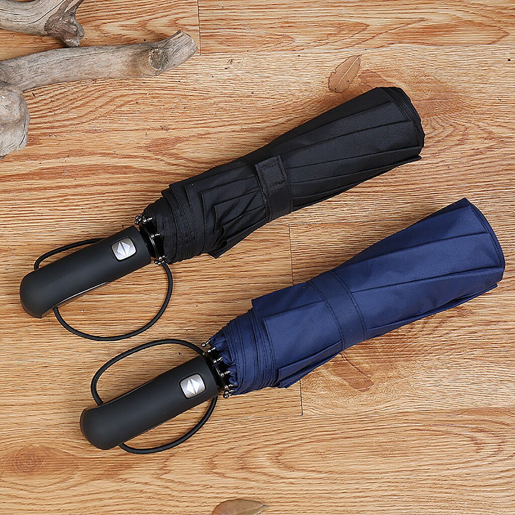 Super Windproof Automatic Umbrella Folding Umbrella Men's Business Umbrella Wind Resistant Big Umbrellas Rain For Men Travel