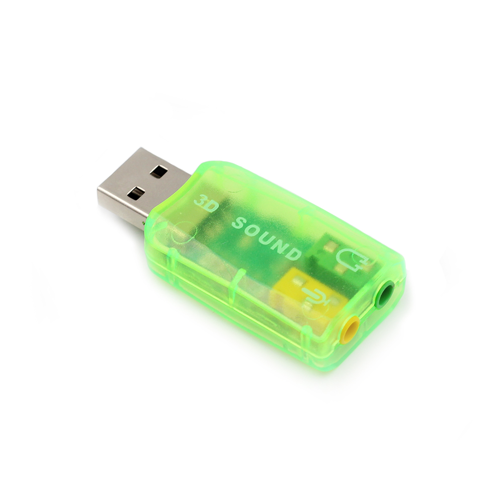 1pc USB 2.0 Interface 5.1 Stereo Audio Sound Card Adaptor for PC