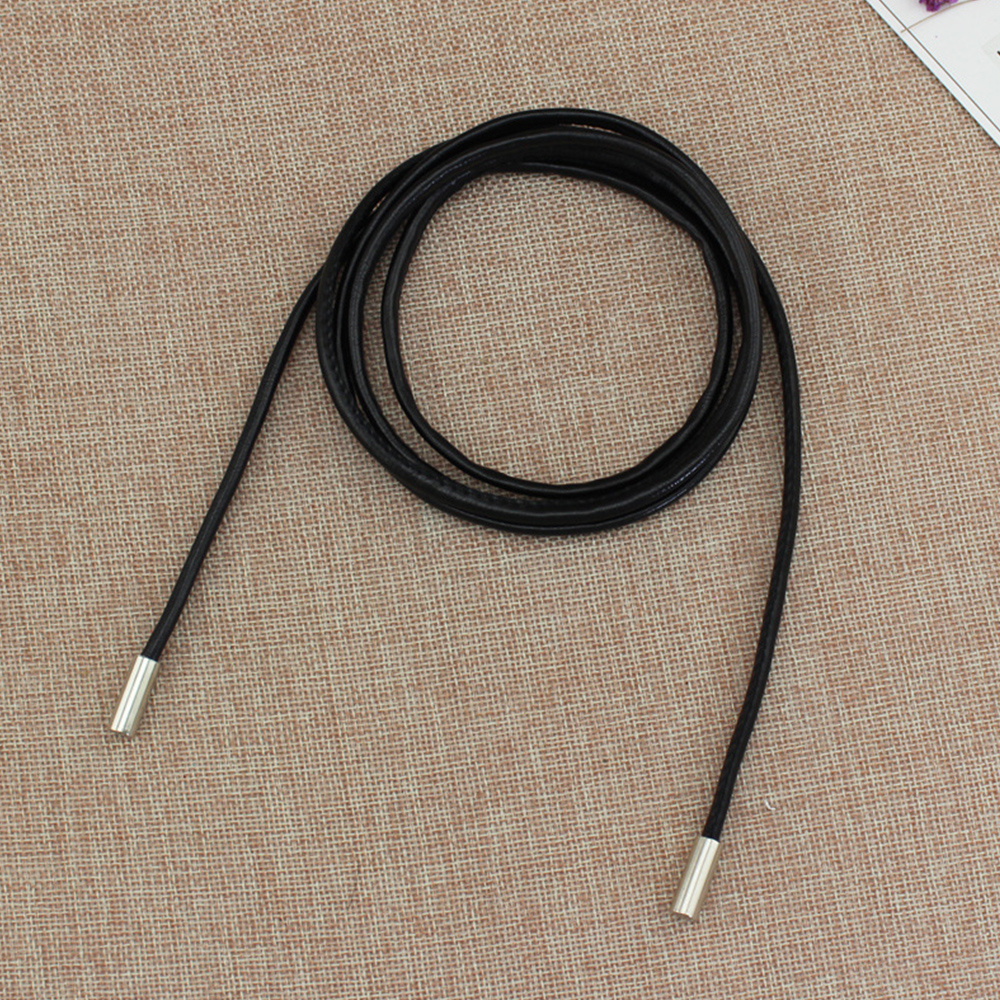 Cuerda de cintura larga tejida para mujer, Cinturón fino de 160cm, decoración Simple, lazo para vestido, cinturones de , 1 unidad: Verde