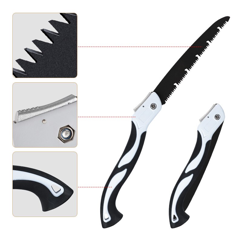 Multifunctional Hand Saw Cut In Rail Cutting Wood Metal Tile Cutting Machine Folding Sharp Hand Sawing Tools Grafting Pruner