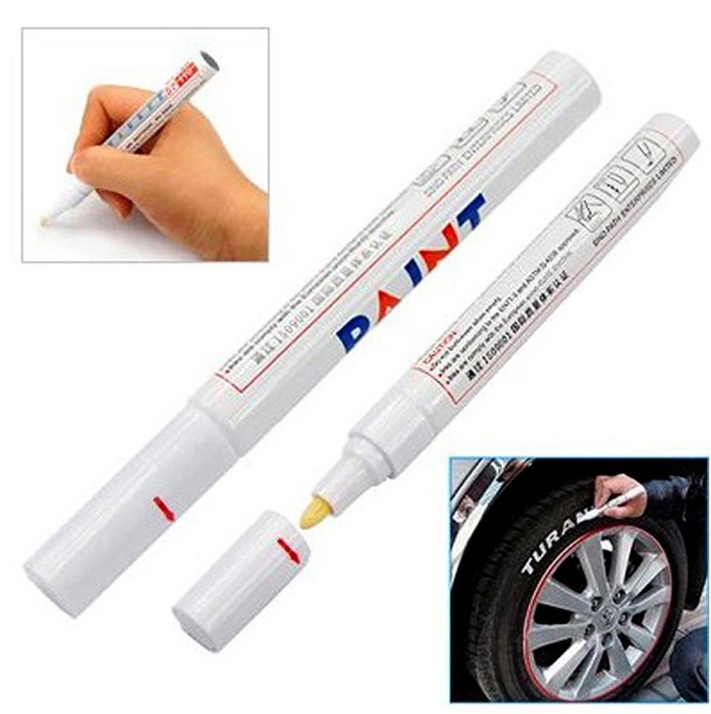Rubber Writing Pen-White